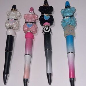 Teddy bear stylish pens!